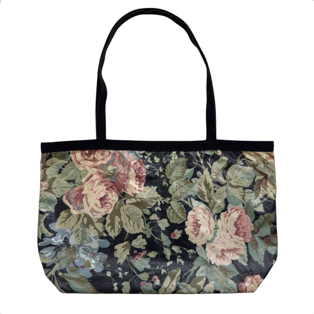 Nordic House Designs Floral Plastic Tote Bag